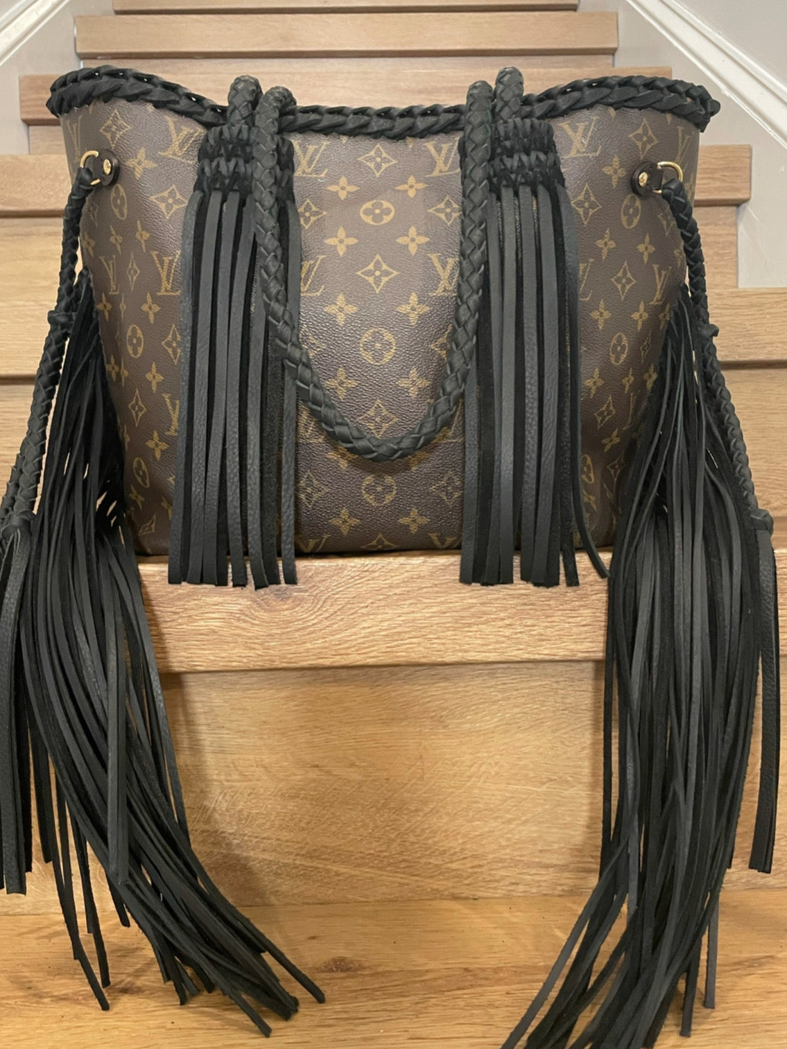Custom Fringe LV Bag